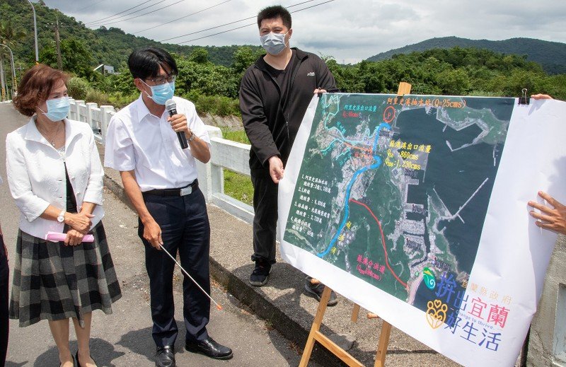 改善蘇澳淹水災情 宜蘭縣政府將爭取40億元分洪道工程