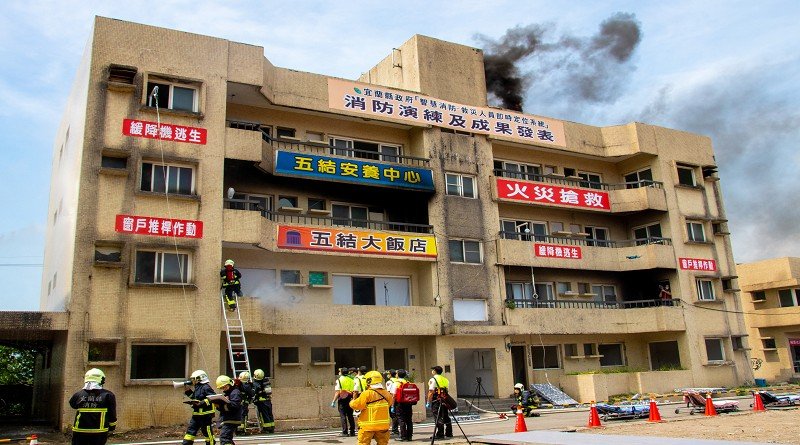 宜蘭縣帶頭開發「智慧消防-救災人員即時定位系統」
