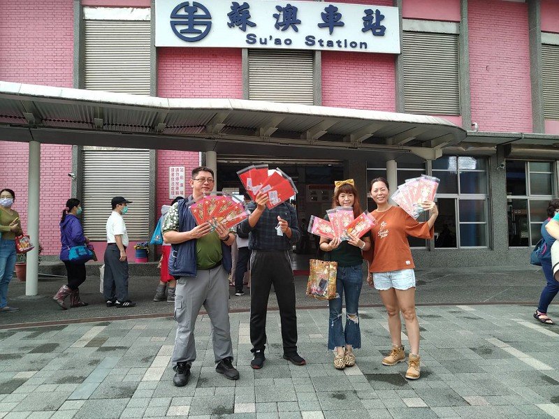 蘭陽媽祖文化節紀念車票很搶手,開賣一小時內搶購一空。