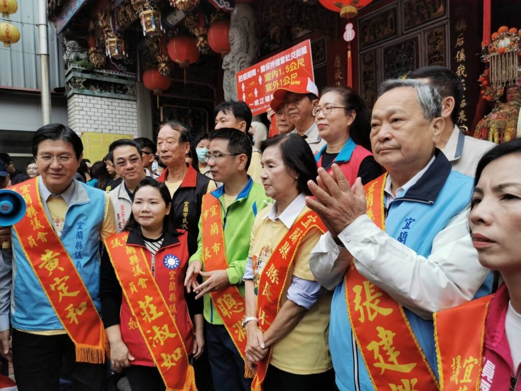 蘭陽媽祖遶境隊伍會香宜蘭市盛況空前