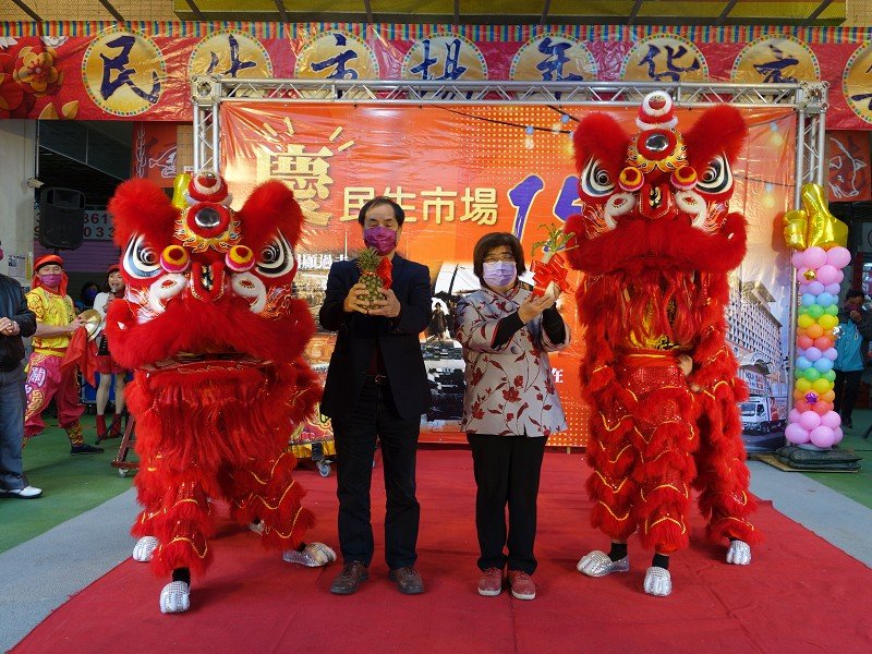 羅東鎮民生市場年貨市集熱鬧開賣