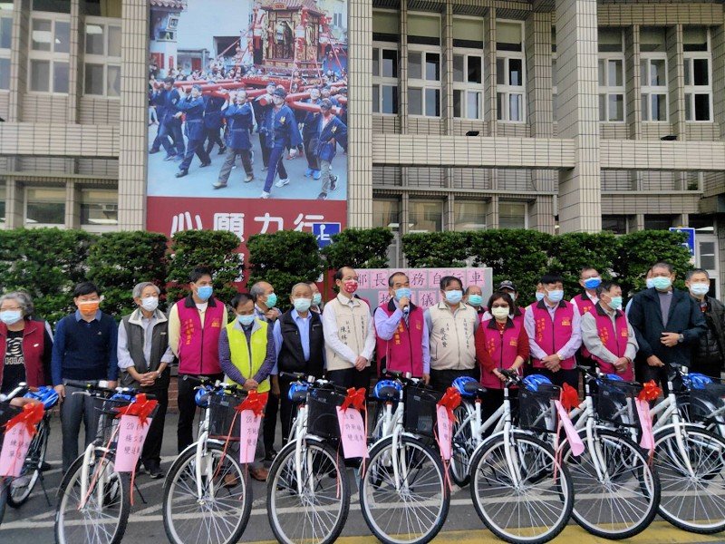體恤鄰長辛勞 五結鄉添購自行車協助公所推動公務