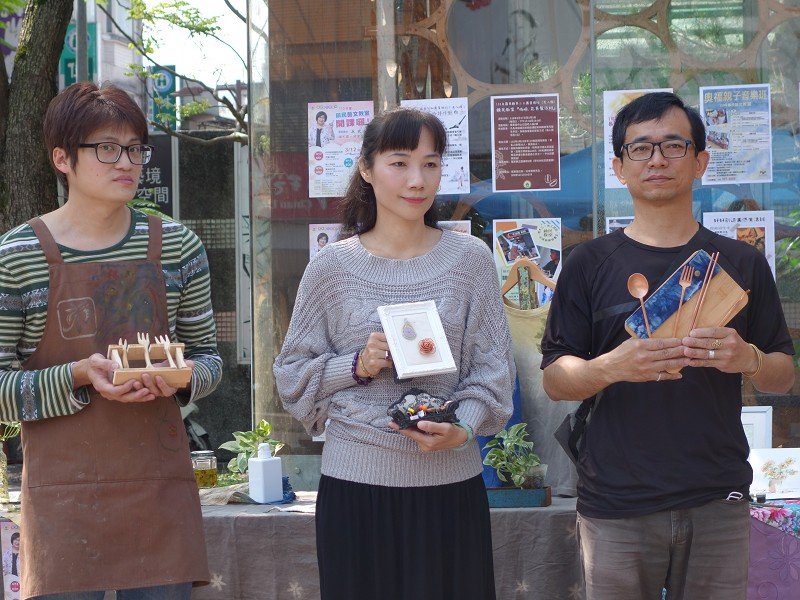 職人手創班學員展示作品