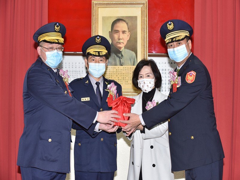 宜蘭縣警察局新任局長林新晃走馬上任