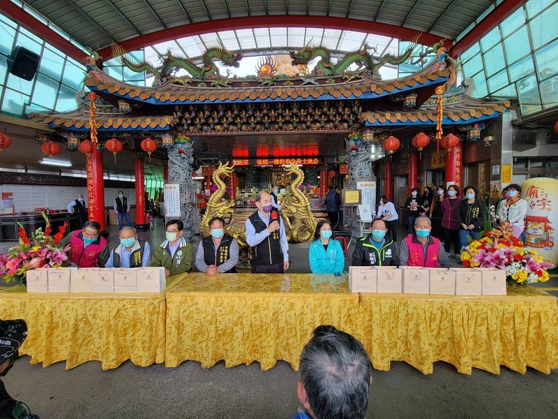 四結福德廟疫情升溫 取消尾牙做公益