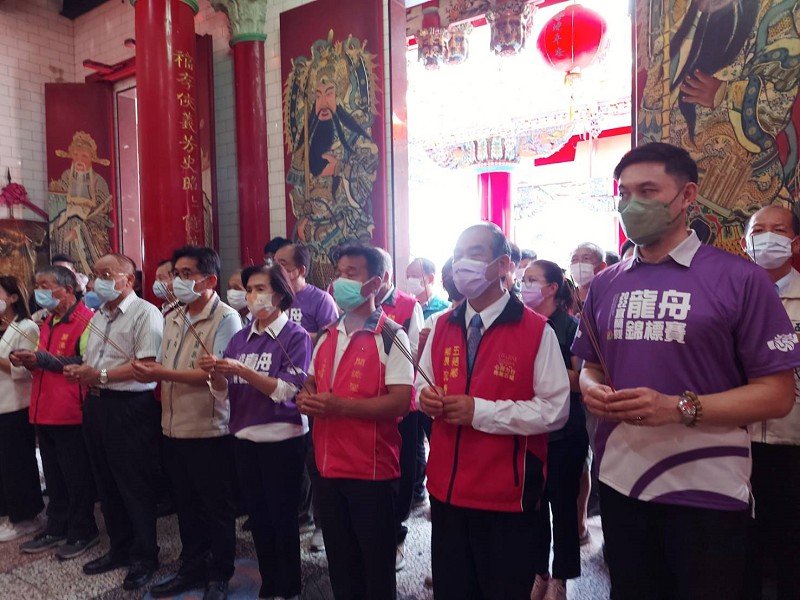 宜蘭縣端午祭江祈福暨冬山河水上運動訓練基地啟用