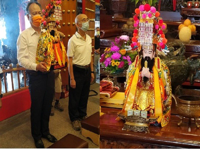 草湖玉尊宮玉帝神尊分靈駐駕欣芮國際度假酒店