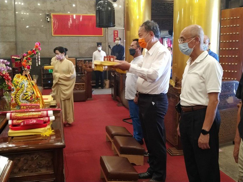 草湖玉尊宮玉帝神尊分靈駐駕欣芮國際度假酒店