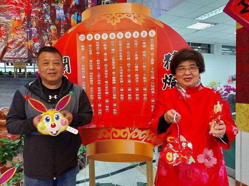羅東鎮邀鄉親提燈籠、猜燈謎鬧元宵