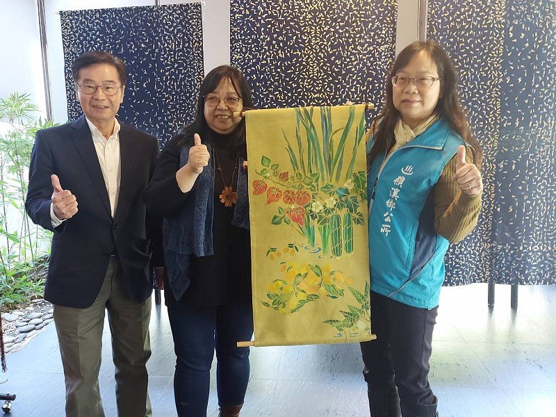 礁溪印象藍印花布創作再進階 學員收穫滿滿