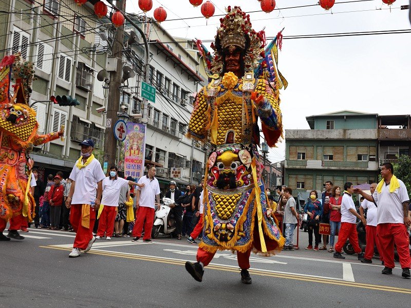 三月初三帝爺生迎鬧熱遶境為地方祈福