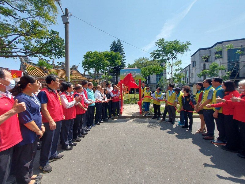 二結王公廟兩廂暨鎮安社區活動中心上梁、二結庄生活公園啟用典禮三喜臨門