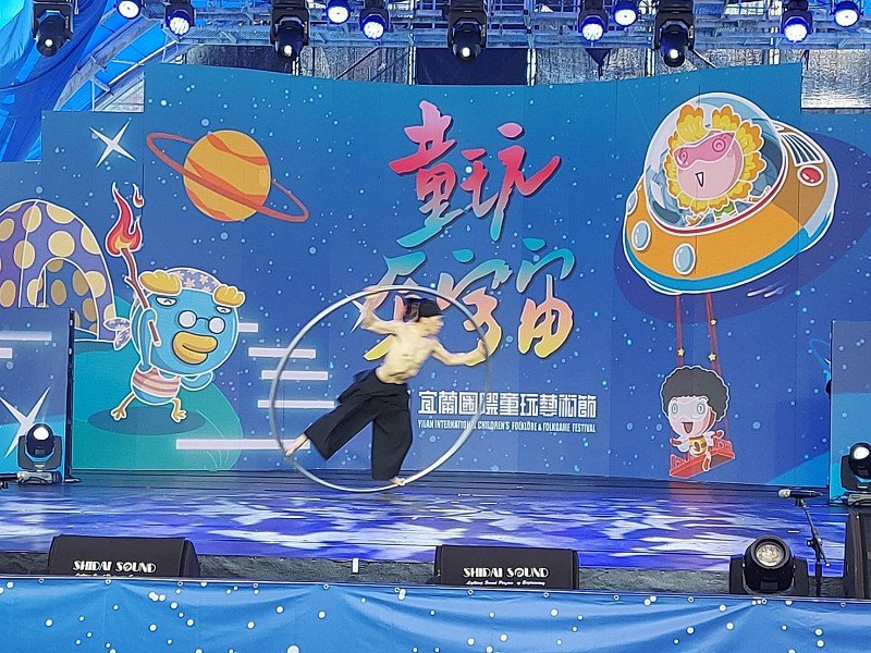 宜蘭童玩節國外團隊表演由柬埔寨法爾劇團打頭陣