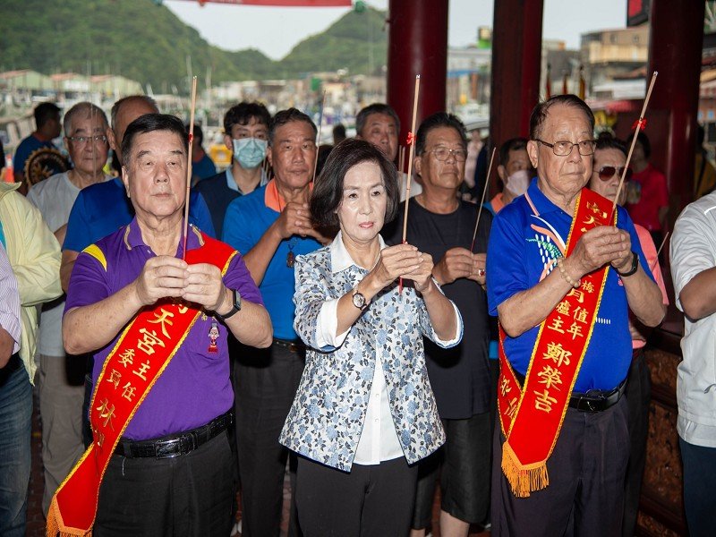2023蘭陽媽祖文化節啟程,授旗海陸總指揮