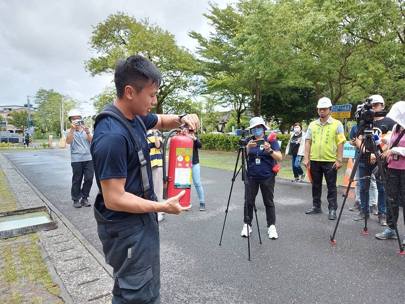 冬山鄉舉辦民防三合一基本訓練