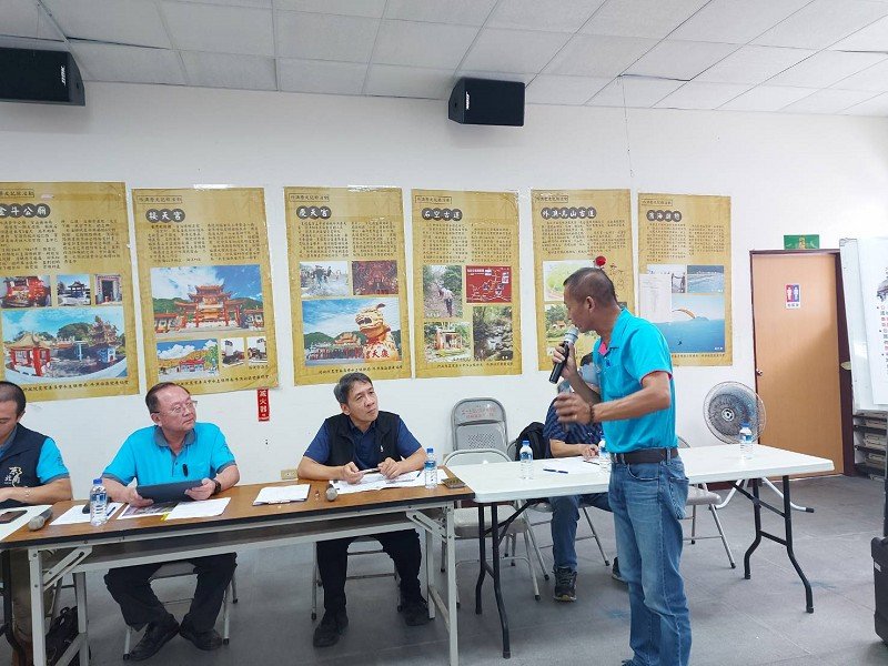 外澳福德宮至烏石港路段新闢自行車道工程因地方居民反彈，暫停施工