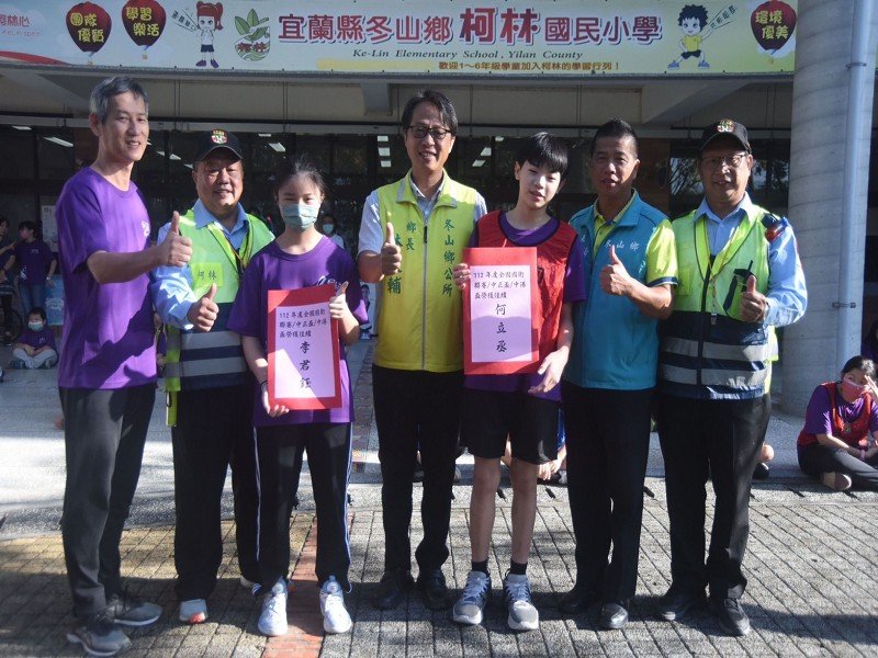 冬山鄉柯林國小推展武術運動有成，開花結果！