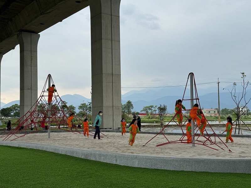 冬山鄉武淵水火同源親子公園第2期園區開放