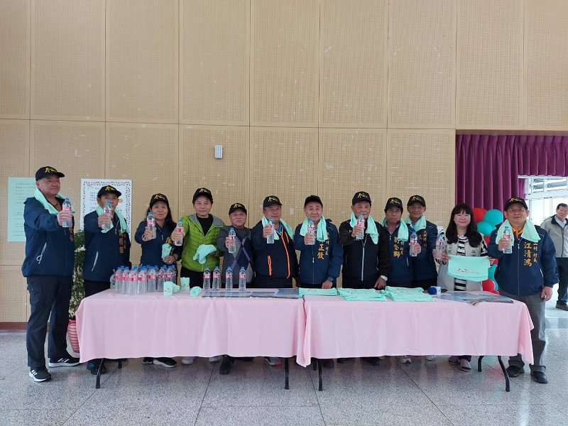 2024冬山鄉元旦升旗暨健行備有早餐並送紀念品