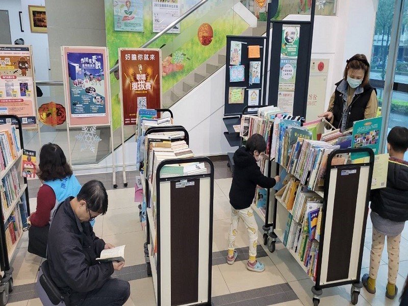 響應世界閱讀節,羅東鎮圖書館推二手書市集