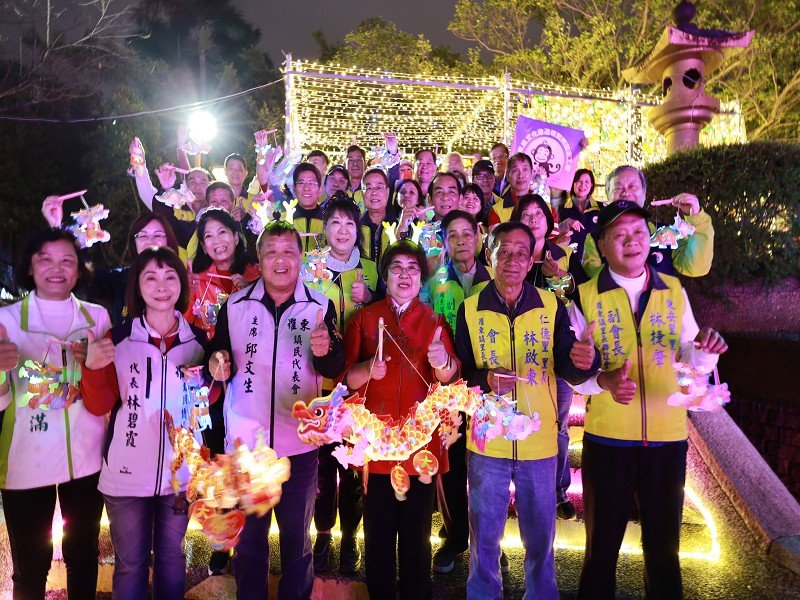 羅東2024迎春點燈迎接龍年
