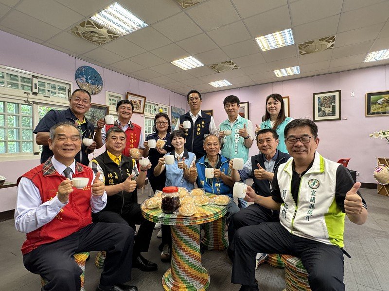 五結鄉孝威社區-孝威不老屋:生命樹咖啡館慶開幕