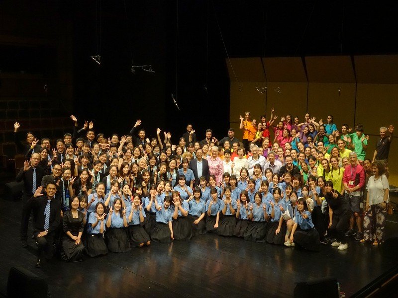 「西班牙雷歐亞少年合唱團」巡演宜蘭首站震撼登場蘭陽女中合唱團、聲納合唱團同台共同演繹人聲魅力