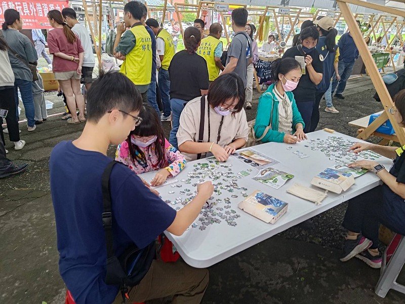羅東青創基地「2024公園集市 x 秋日尋寶記」好玩有趣