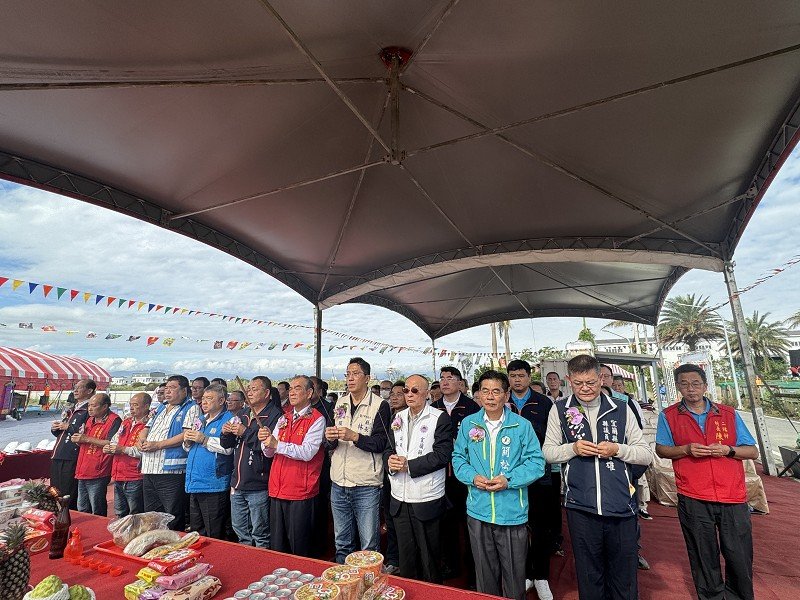 五結鄉第一公墓納骨堂新建暨環保多元葬法園區興建工程動土