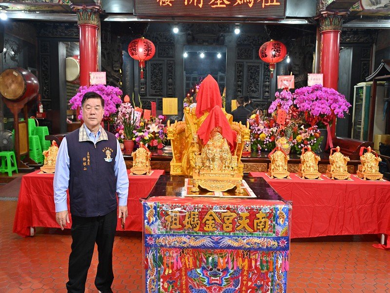 南方澳南天宮10尊金媽祖開光啟靈大典