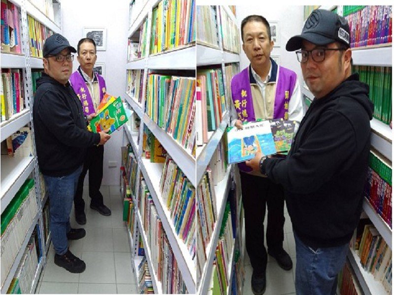 葉志豪發動愛心網友捐助「童心園~漂書中心」文具、助學金
