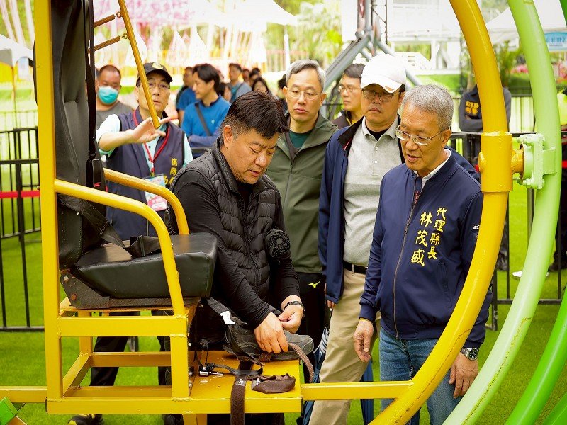 綠博主辦單位為事故傷亡者默哀 ,總檢後4/6重新開園