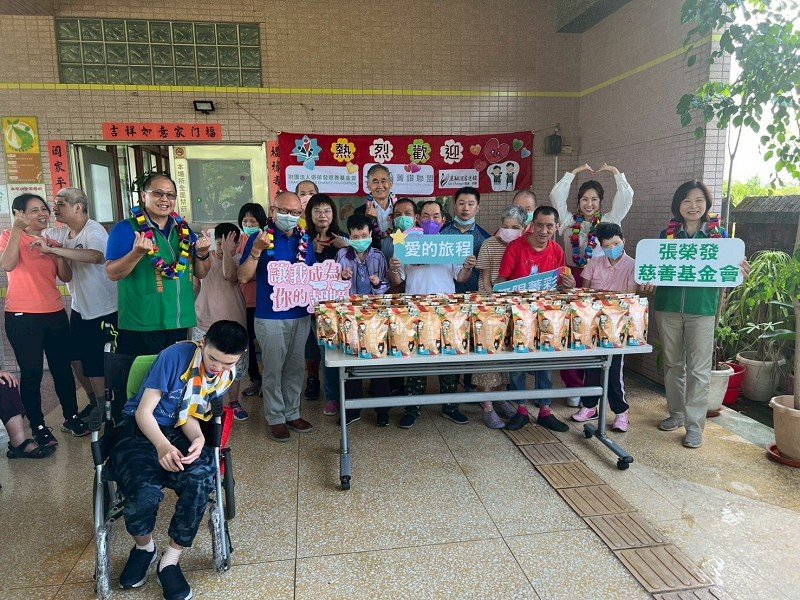 張榮發慈善基金會×菁鑽聯盟「愛的旅程 無限菁彩」為蘭智起厝築夢