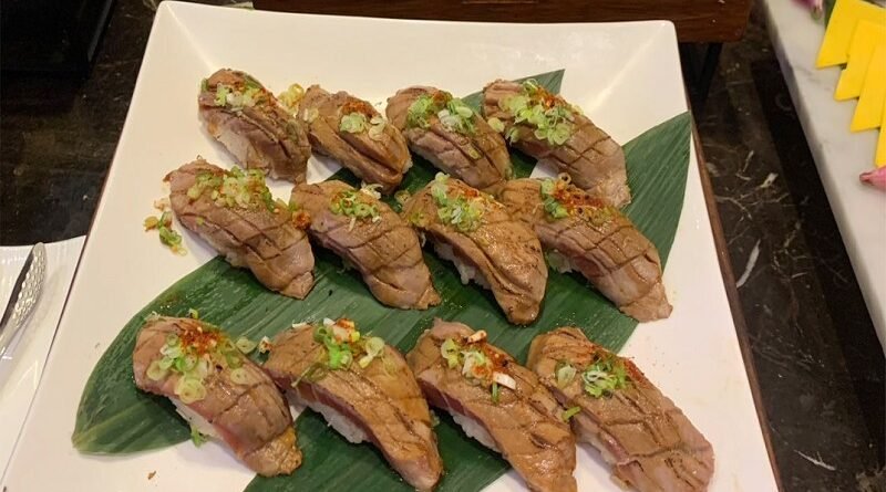 炙燒黑鮪魚握壽司