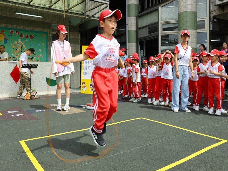 羅東鎮立幼兒園畢業生系列活動:594好運動~小小鐵人大挑戰