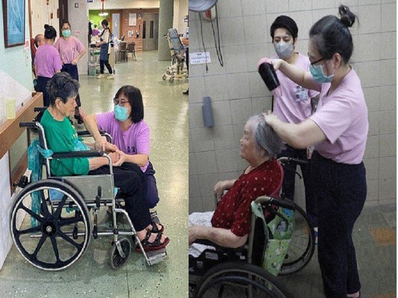 宜蘭監獄與聖母醫院合辦女收容人照服員培訓,12名學員全數取得證照