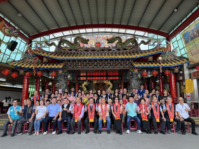 五結鄉四結福德廟金身土地公建廟150週年慶加冠儀式揭開系列慶典序幕