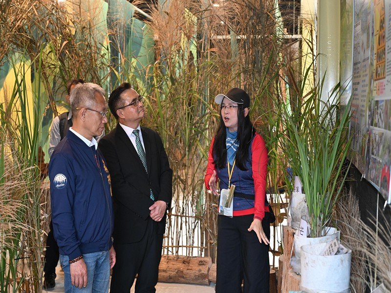 河川聯盟 許珍玉 理事長導覽介紹中