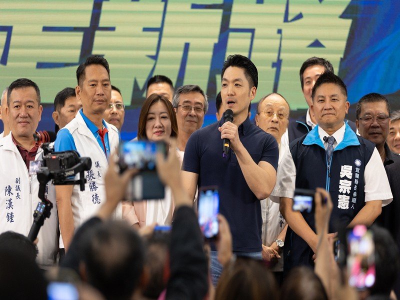 吳宗憲首場懇託會登場蔣萬安站台 高喊團結宜蘭走新路