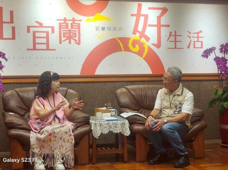 童心園關懷弱勢學童 代理縣長林茂盛接見肯定愛心善行