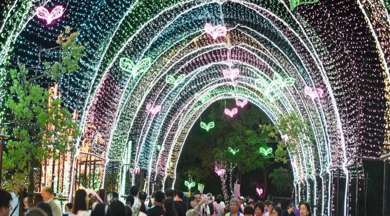 2026宜蘭情人節浪漫揭幕　268公尺光影鵲橋點亮冬山河