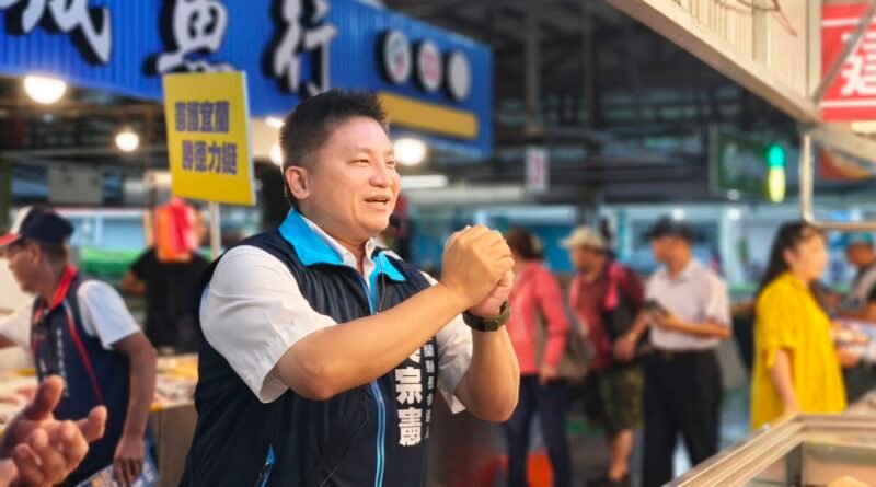 清晨4點掃街馬拉松再出發　吳宗憲、張勝德深入市場宮廟懇託