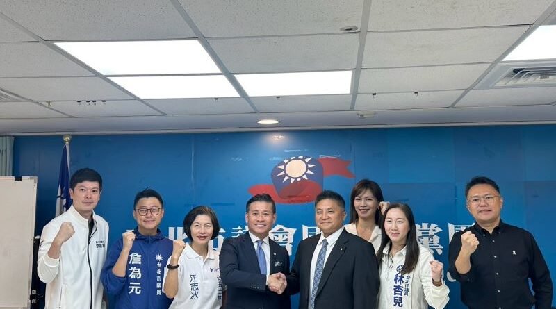 吳宗憲拜會台北市議會　倡建北北基桃宜共治平台