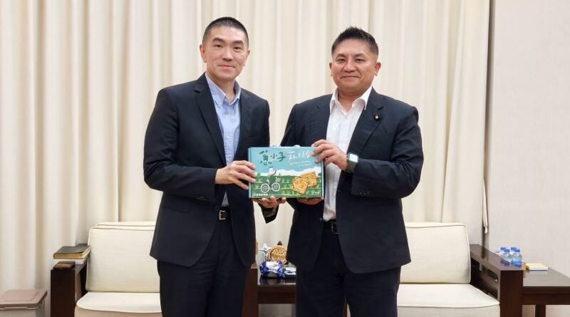 吳宗憲拜會基隆市長謝國樑　推動「北北基桃宜」區域合作