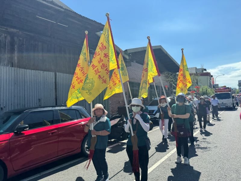 福德正神聖誕跨宗教祈福 四結金土地公巡田水傳遞感恩土地精神