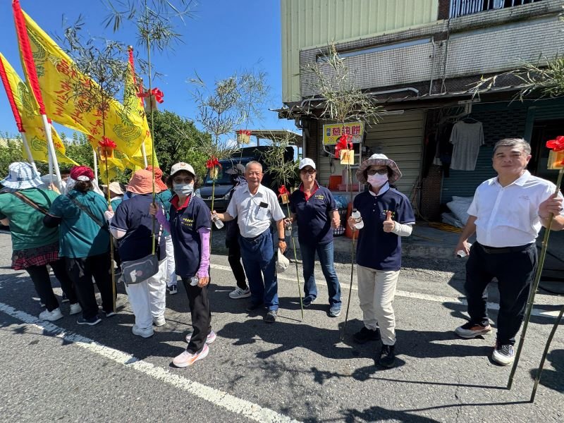 福德正神聖誕跨宗教祈福 四結金土地公巡田水傳遞感恩土地精神