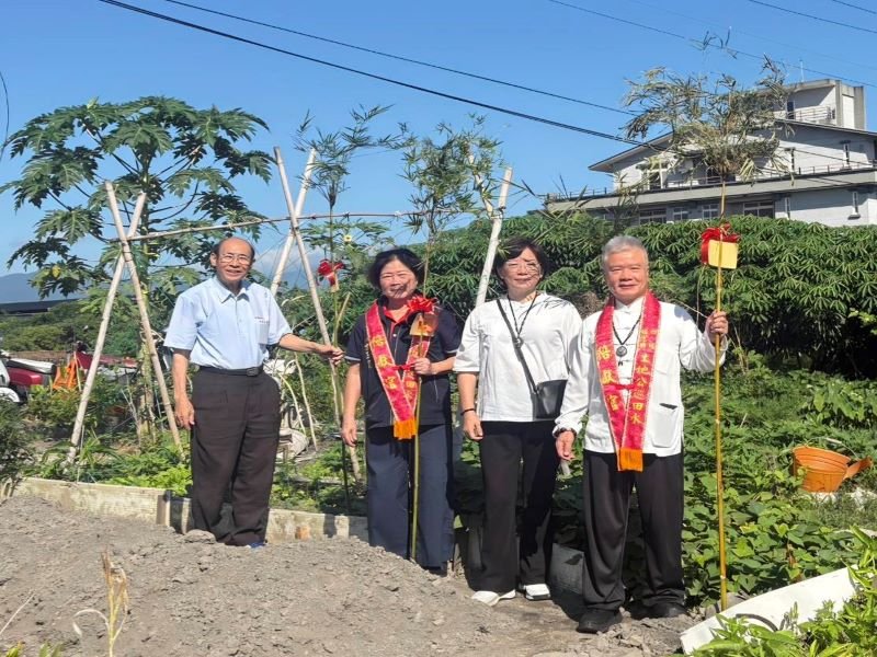 福德正神聖誕跨宗教祈福 四結金土地公巡田水傳遞感恩土地精神