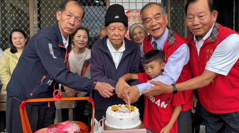 五結鄉重陽禮金加碼　百歲人瑞領3萬元