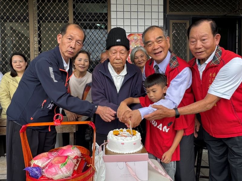 五結鄉重陽禮金加碼　百歲人瑞領3萬元