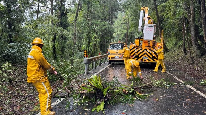 宜蘭曾逾1,300戶停電　台電已復電831戶